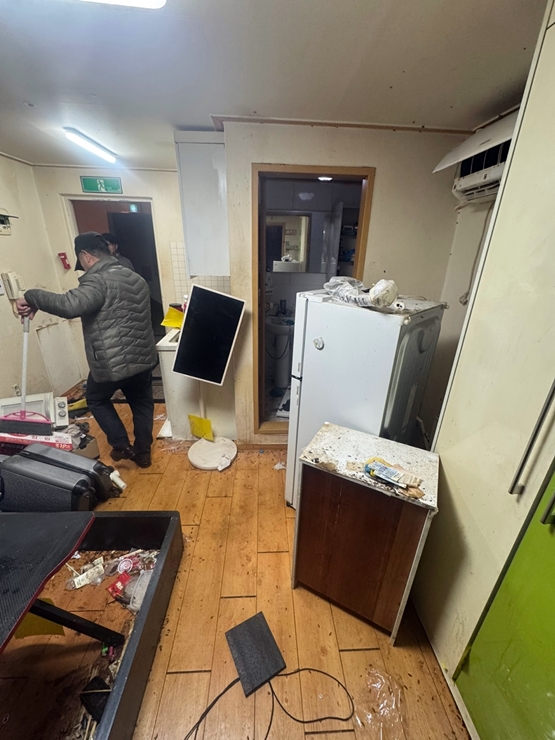 고독사 현장 정리 전