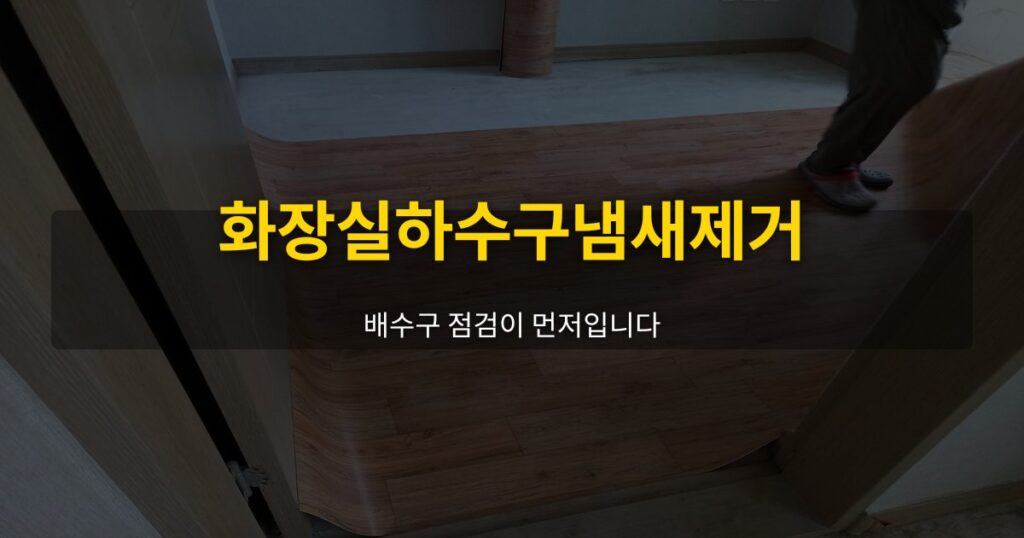 화장실하수구냄새제거, 배수구 점검이 먼저입니다 - 여운 special-cleaning-tips