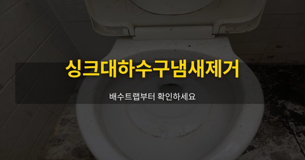 싱크대하수구냄새제거, 배수트랩부터 확인하세요 - 여운 special-cleaning-tips