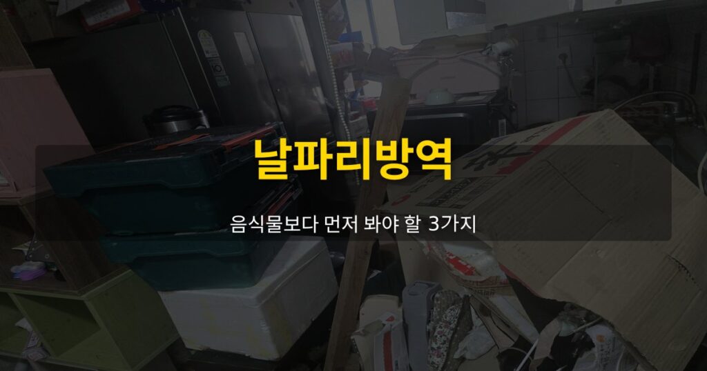 날파리방역, 음식물보다 먼저 봐야 할 3가지 - 여운 special-cleaning-tips